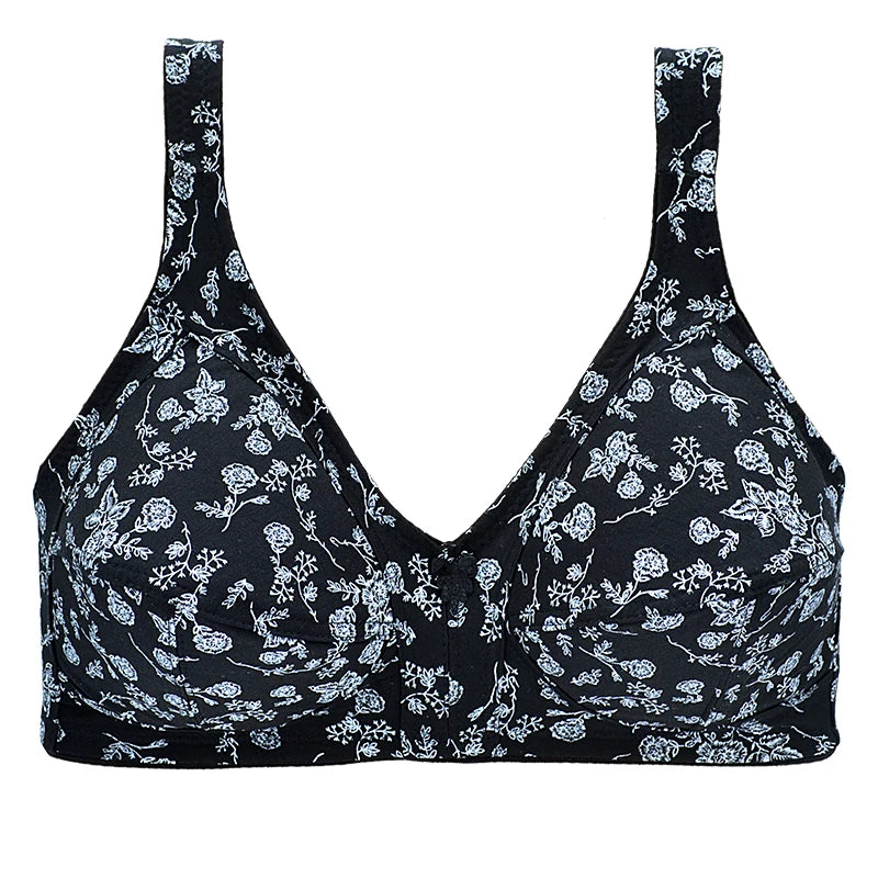 52F 54E Plus Size Bra For Women Wireless Bras Cotton Comfortable Underwear Soft Lingerie 2024 New Arrival