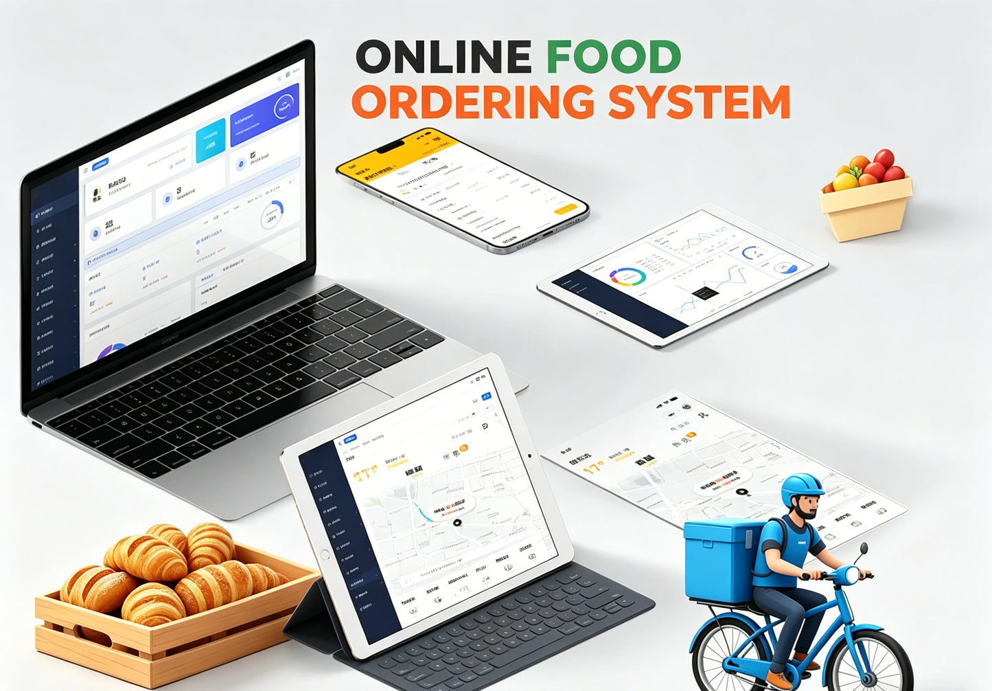 Takeout APP Software Development Solution, Supporting IOS, Android, and Web Management Backend, with Custom Brand LOGO