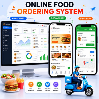 Glit Brand Food Delivery Platform Software Custom Development Supporting Independent Operation White Label Deployment PC APP