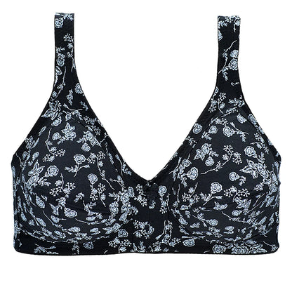 52F 54E Plus Size Bra For Women Wireless Bras Cotton Comfortable Underwear Soft Lingerie 2024 New Arrival