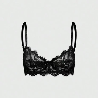 plus size women's bra sexy lace brassiere fashionable push up comfort underwear women's breathable bra