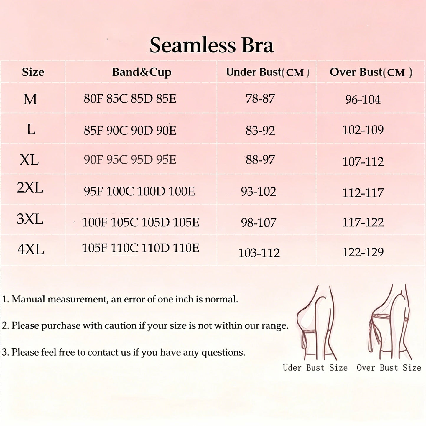 Women's Plus Size Seamless Jelly Soft Support Bra Leopard Print Wire-Free Full Cup Thin Bra Breathable Push Up Bra Large Bust