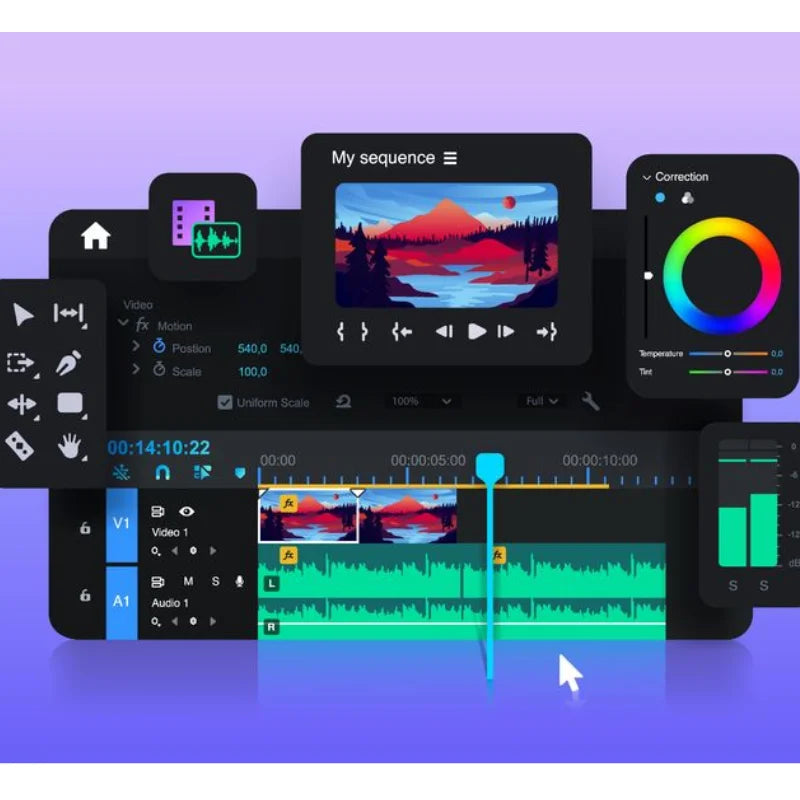 Advanced AI Powered Media Processing Software for Automated Content Enhancement Visual Optimization Workflow Automation and Digi
