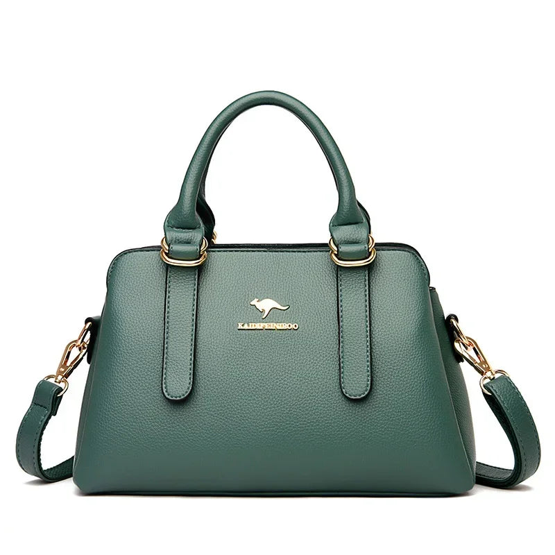 Leisure High Quality Women Purses and Handbags Luxury Designer PU Leather Shoulder Bags Female Bags Ladies Fashion Messenger Sac