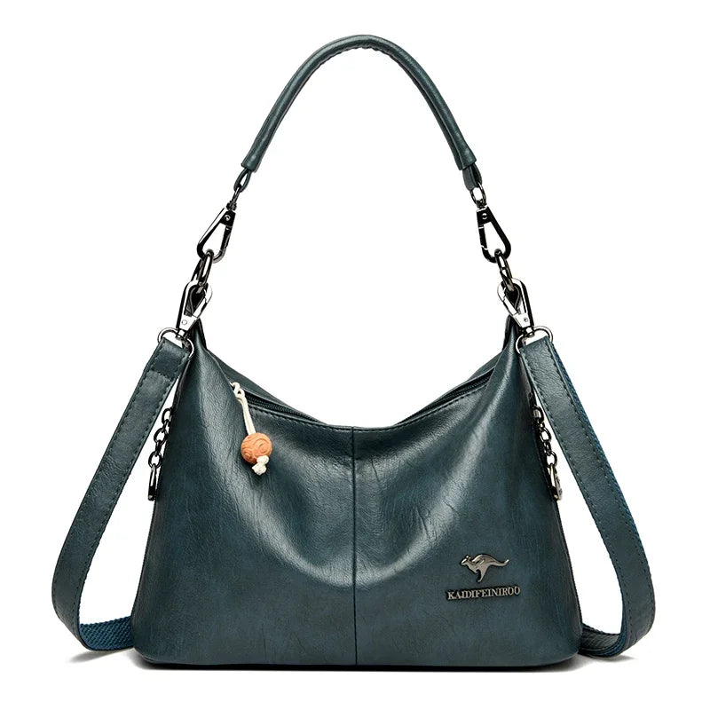 High quality PU Ladies Soft Bags High Quality Purses And Handbags Famous Designer Crossbody Shoulder Bags For Women Sac A Main
