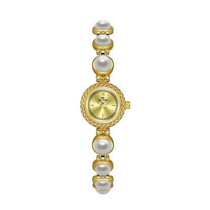 Women Bracelet Watches Luxury Brand Dress Quartz Small Dial Gold Ladies Wrist Watches Rhinestone Gold Watches For Women Dropship