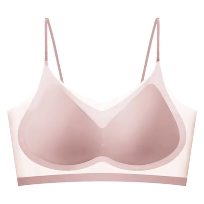Bras for Women Plus Size Shaping Lifting Bra with Strap Seamless Wirefree Stretch Yoga Bralette Smooth Traceless Bras