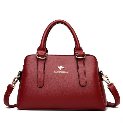 Leisure High Quality Women Purses and Handbags Luxury Designer PU Leather Shoulder Bags Female Bags Ladies Fashion Messenger Sac
