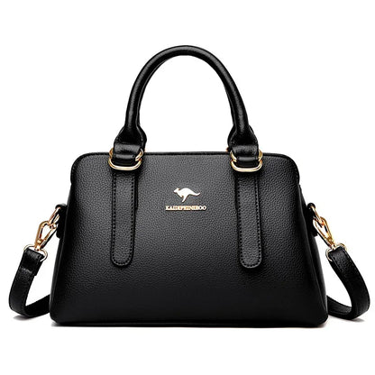 Leisure High Quality Women Purses and Handbags Luxury Designer PU Leather Shoulder Bags Female Bags Ladies Fashion Messenger Sac