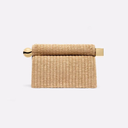 Luxury Designer Handbag for Women New Fashion Take-out Clutch with Metal Dreses Purses Prom Bag for Ladies Crossbody Bag