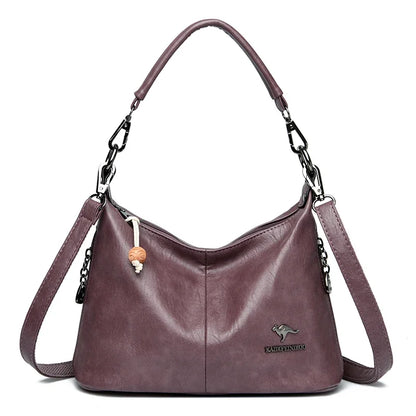 High quality PU Ladies Soft Bags High Quality Purses And Handbags Famous Designer Crossbody Shoulder Bags For Women Sac A Main