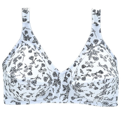 52F 54E Plus Size Bra For Women Wireless Bras Cotton Comfortable Underwear Soft Lingerie 2024 New Arrival