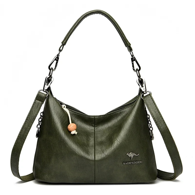 High quality PU Ladies Soft Bags High Quality Purses And Handbags Famous Designer Crossbody Shoulder Bags For Women Sac A Main