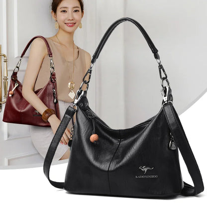High quality PU Ladies Soft Bags High Quality Purses And Handbags Famous Designer Crossbody Shoulder Bags For Women Sac A Main