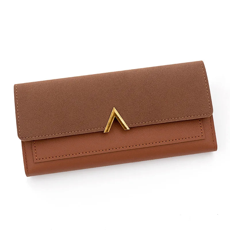 Long Purses For Women Wallet New Fashion Long Coin Purse Card Holder Small Ladies Wallet Female Hasp Mini Clutch billetera bolas