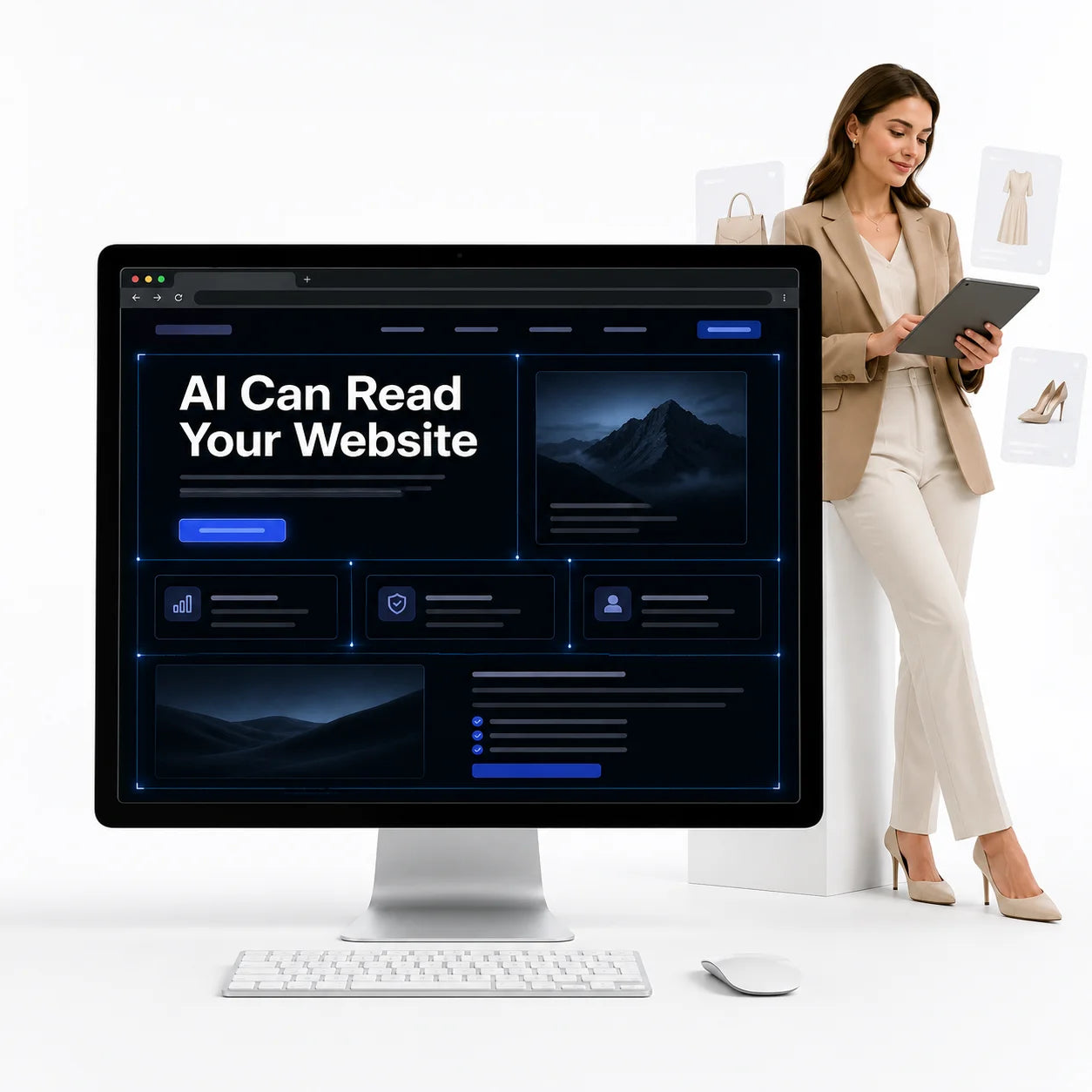 Ecommerce Website Development for Fashion Brands Internet MAC Improve Store Sales Conversion Buyer Trust AI Search Visibility