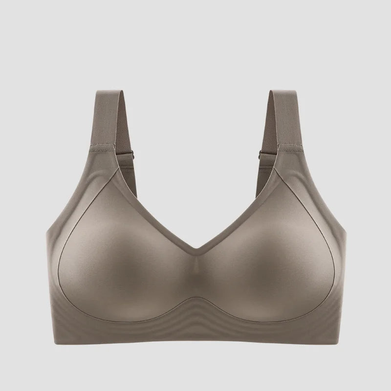 Big breasted sleeping bra for women 6XL without steel rims gathered without scars plus size vest yoga exercise anti sagging bra