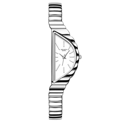 GEDI Exquisite Minimalist Light Luxury Gold Watches For Women Niche Irregular Design Artistic Quartz Woman Watch Gifts