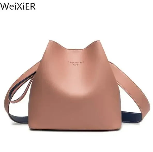 Fashionable Purses Bucket Bag Women PU Leather Shoulder Bags Brand Designer Ladies Crossbody Messenger Bags Totes Designer Bag