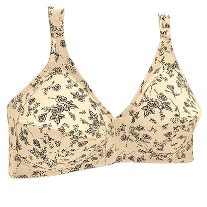 52F 54E Plus Size Bra For Women Wireless Bras Cotton Comfortable Underwear Soft Lingerie 2024 New Arrival