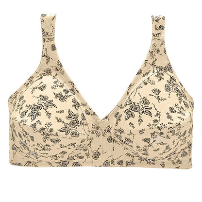 52F 54E Plus Size Bra For Women Wireless Bras Cotton Comfortable Underwear Soft Lingerie 2024 New Arrival