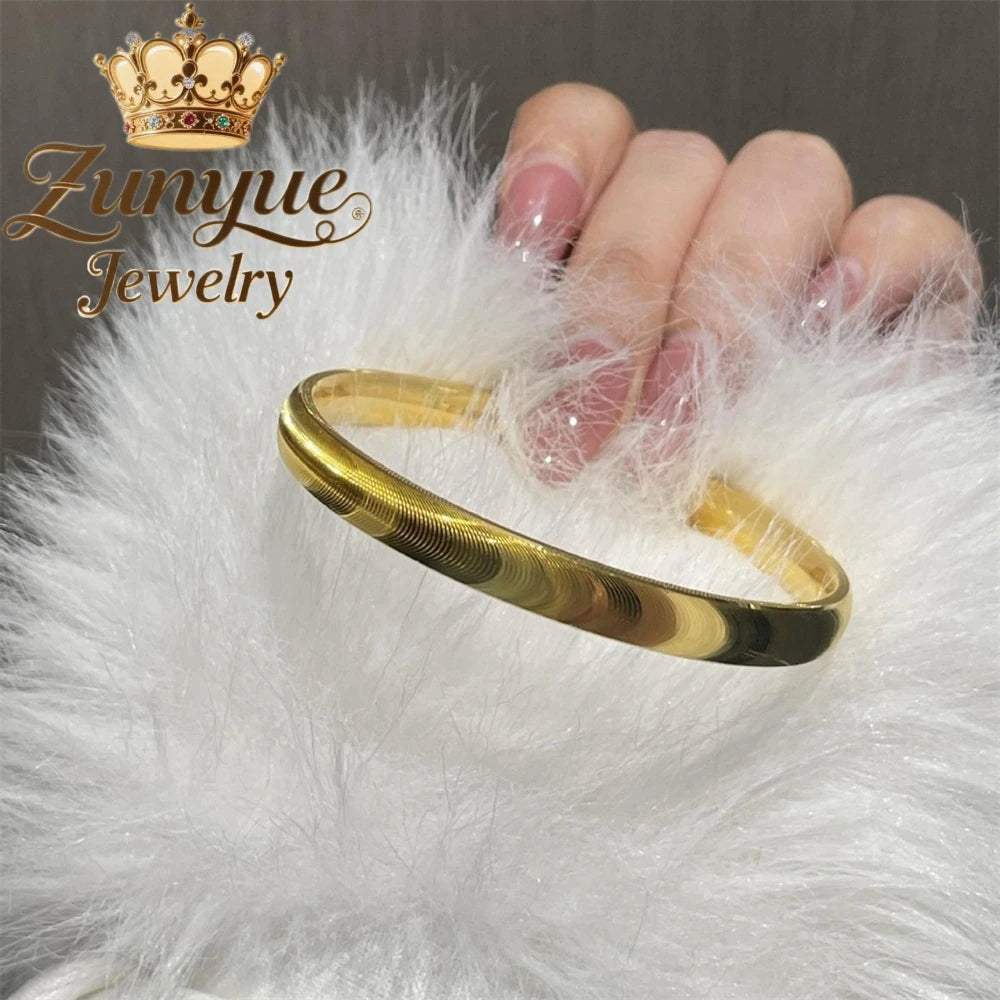 Sand Gold Jewelry Features Niche Design With Light Luxury And High - End Feel Cat - Eye Bracelet Luxury Best Selling Charms Eleg