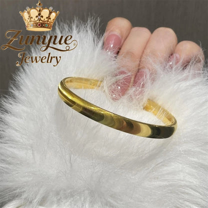 Sand Gold Jewelry Features Niche Design With Light Luxury And High - End Feel Cat - Eye Bracelet Luxury Best Selling Charms Eleg
