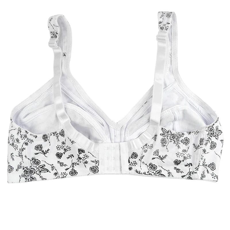 52F 54E Plus Size Bra For Women Wireless Bras Cotton Comfortable Underwear Soft Lingerie 2024 New Arrival