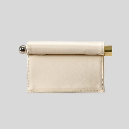 Luxury Designer Handbag for Women New Fashion Take-out Clutch with Metal Dreses Purses Prom Bag for Ladies Crossbody Bag